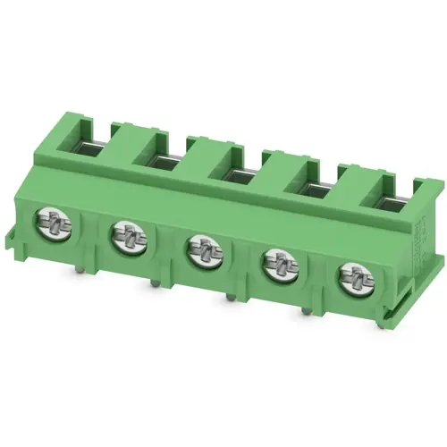 Leiterplattenklemme, 5-polig, RM 7.5 mm, 0,5-4,0 mm², 32 A, Schraubanschluss, grün, 1987986 Nur Für Kurze Zeit