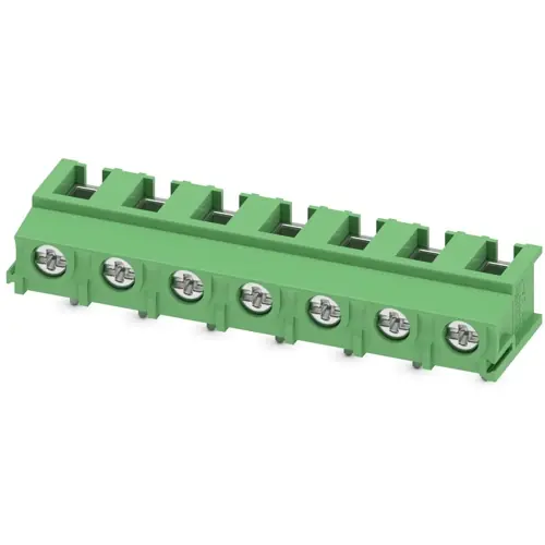 Kostenloser Versand Leiterplattenklemme, 7-polig, RM 7.5 mm, 0,5-4,0 mm², 32 A, Schraubanschluss, grün, 1988008