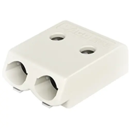 Leiterplattenklemme, 2-polig, RM 3 mm, 0,14-0,34 mm², 3 A, Push-in, weiß, 2059-302/998-403 Kostenloser Versand