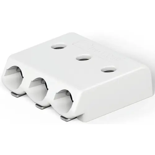 Sonderaktion Leiterplattenklemme, 3-polig, RM 3 mm, 0,14-0,34 mm², 3 A, Push-in, weiß, 2059-303/998-403