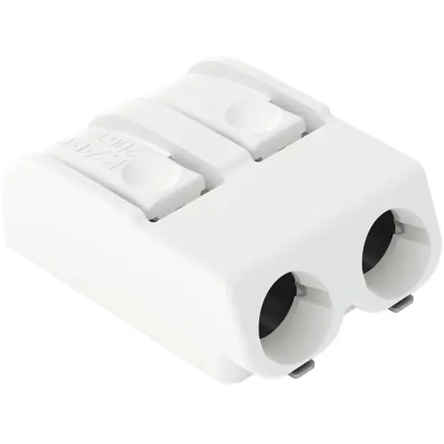 Leiterplattenklemme, 2-polig, RM 6 mm, 0,5-1,5 mm², 17.5 A, Push-in Käfigklemme, weiß, 2061-602/998-404 Online Kaufen