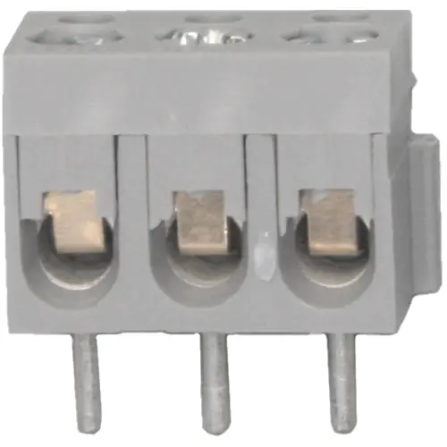 Leiterplattenklemme, 2-polig, RM 5 mm, 0,5-2,5 mm², 16 A, Schraubanschluss, grau, 237-102 Neue Ware