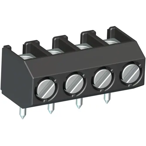 Leiterplattenklemme, 2-polig, RM 5 mm, 0,34-2,5 mm², 17 A, Schraubanschluss, grau, 20871012 Bestpreis