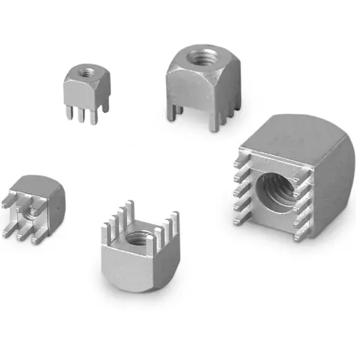 Bestpreis Leiterplattenklemme, 8-polig, RM 2.54 mm, 160 A, Press-fit, metall, 7461084