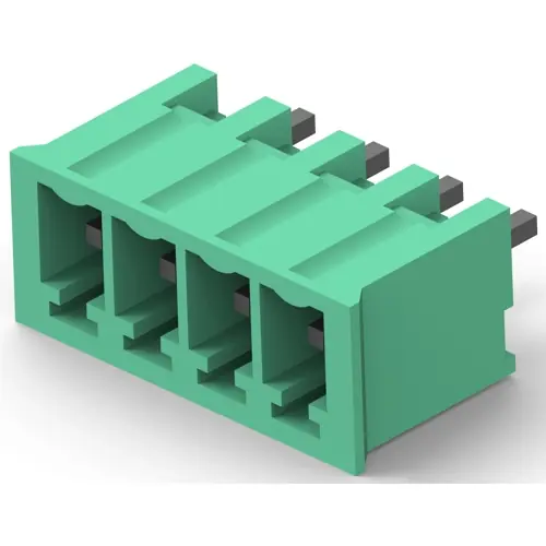 Neue Kollektion Leiterplattenklemme, 8-polig, RM 3.81 mm, 0,05-2,0 mm², 11 A, Stift, grün, 284517-8
