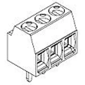 Leiterplattenklemme, 2-polig, RM 3.5 mm, 0,8-1,4 mm², 12 A, Schraubanschluss, schwarz, 1776112-2 Online Kaufen