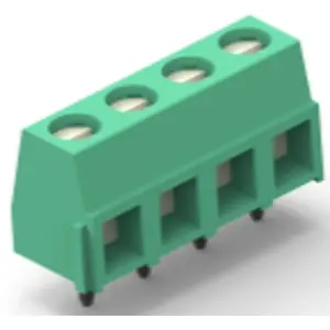 Günstig Leiterplattenklemme, 7-polig, RM 5.08 mm, 0,05-1,3 mm², 17.5 A, Schraubanschluss, grün, 282837-7