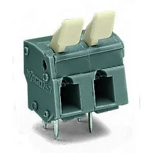 Online Kaufen Leiterplattenklemme, 5-polig, RM 7.5 mm, 0,08-2,5 mm², 24 A, Käfigklemme, grau, 257-505/333-000