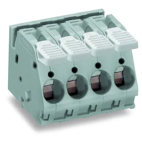 Sofort Bestellen Leiterplattenklemme, 2-polig, RM 10 mm, 1,5-16 mm², 76 A, Käfigklemme, grün/gelb, 2716-152/000-016