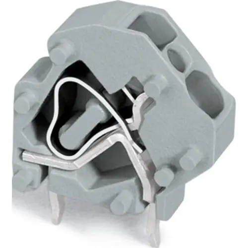 Leiterplattenklemme, 1-polig, RM 5 mm, 0,08-4,0 mm², 32 A, Käfigklemme, schwarz, 745-3805 Schnäppchen