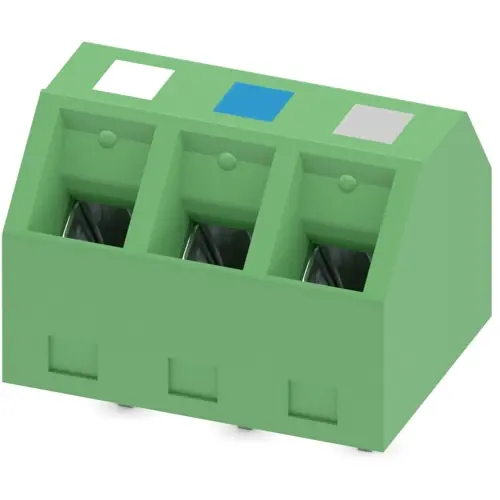 Leiterplattenklemme, 3-polig, RM 5.08 mm, 1,5 mm², 17.5 A, Schraubanschluss, grün, 1548131 Rabatt