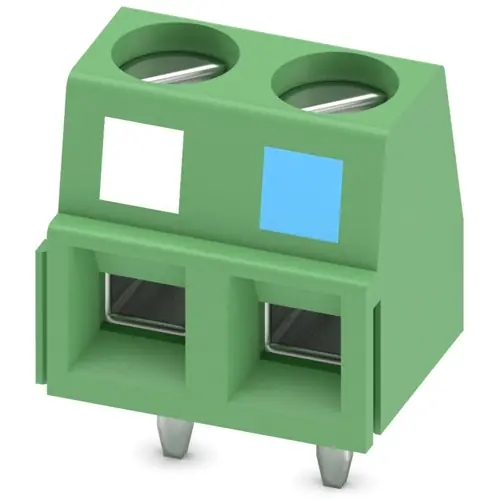 Heißes Angebot Leiterplattenklemme, 2-polig, RM 5.08 mm, 1,5 mm², 17.5 A, Schraubanschluss, grün, 1548128
