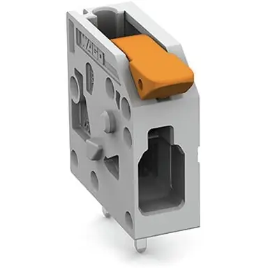 Finale Aktion Leiterplattenklemme, 1-polig, RM 5 mm, 0,2-4,0 mm², 32 A, Push-in Käfigklemme, grün, 2604-1101/000-023