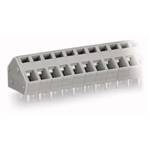 Beliebt Leiterplattenklemme, 2-polig, RM 5 mm, 0,08-2,5 mm², 24 A, Käfigklemme, rot, 236-402/000-005