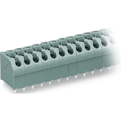 Leiterplattenklemme, 2-polig, RM 5 mm, 0,5-1,5 mm², 17.5 A, Push-in Käfigklemme, blau, 250-502/000-006 Jetzt Kaufen