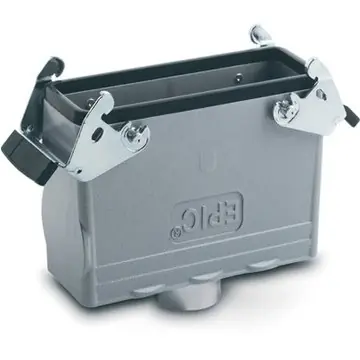 Solange Der Vorrat Reicht Tüllengehäuse, Baugröße HB24, Aluminiumlegierung, M25/M32, gerade, Querbügelverriegelung, IP65, 79140400