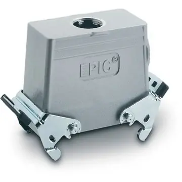 Ausverkauf Tüllengehäuse, Baugröße HB24, Aluminiumlegierung, M25/M32, gerade, Querbügelverriegelung, IP65, 79155600