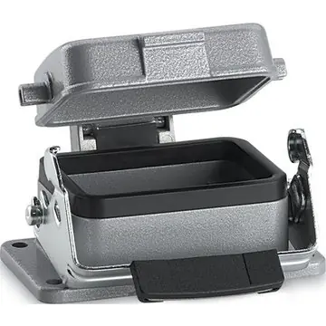 Aufbaugehäuse, Baugröße HB6, Aluminiumlegierung, Längsbügelverriegelung, IP65, 10004000 Neu