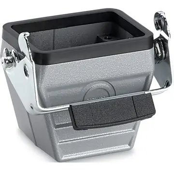 Sonderaktion Tüllengehäuse, Baugröße HB6, Aluminiumlegierung, M20/M25, gerade, Längsbügelverriegelung, IP65, 19024000