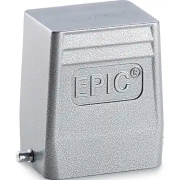 Nur Heute Tüllengehäuse, Baugröße HB6, Aluminiumlegierung, M20/M32, abgewinkelt, Längsbügelverriegelung, IP65, 79022400