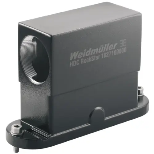 Wochenendangebot Tüllengehäuse, Baugröße HB24, Aluminiumdruckguss, M40, abgewinkelt, Schraubverriegelung, IP66/IP68, 1000920001