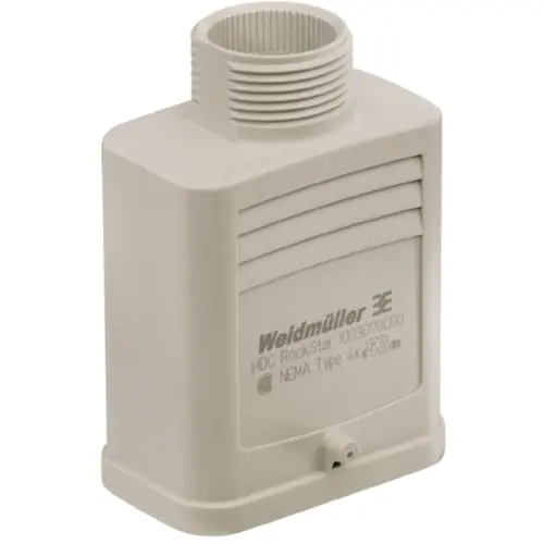 Tüllengehäuse, Baugröße HQ, Kunststoff, PG16, gerade, Querbügelverriegelung, IP65, 1003070000 Bestseller