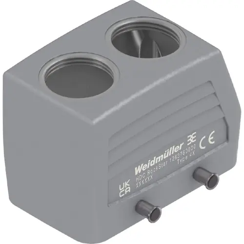 Letzte Chance Tüllengehäuse, Baugröße 4, Aluminiumdruckguss, Klemmverriegelung, IP65, 1263780000