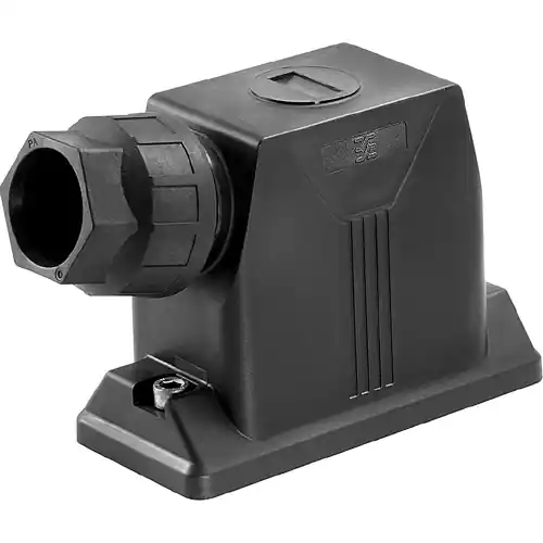 Sonderaktion Tüllengehäuse, Baugröße 6, PA, Schraubverriegelung, IP66/IP67, 2716770000