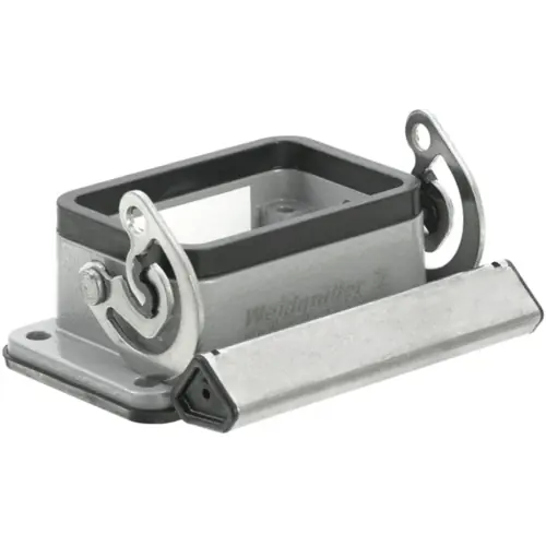 Ausverkauf Aufbaugehäuse, Baugröße B6, Aluminiumdruckguss, Längsbügelverriegelung, IP65, 1019870000