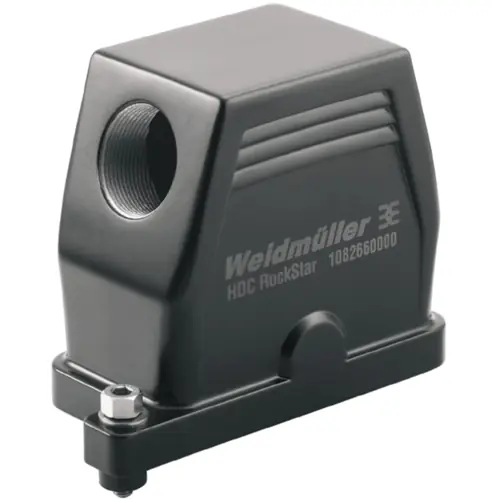 Kracherpreis Tüllengehäuse, Baugröße B10, Aluminiumdruckguss, PG29, abgewinkelt, Schraubverriegelung, IP66/IP68, 1082680000