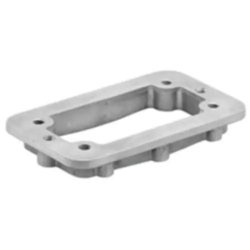 Anbaurahmen, Baugröße B6, Aluminiumdruckguss, Schraubverriegelung, IP66/IP68, 1110890000 Top-Angebot