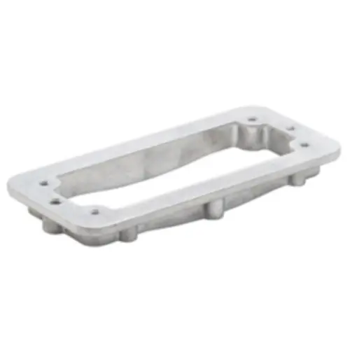 Anbaurahmen, Baugröße B16, Aluminiumdruckguss, Schraubverriegelung, IP66/IP68, 1110910000 Neue Kollektion