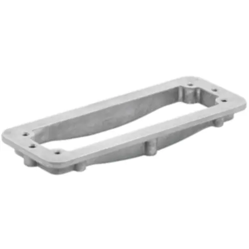 Wochenendangebot Anbaurahmen, Baugröße B24, Aluminiumdruckguss, Schraubverriegelung, IP66/IP68, 1110920000