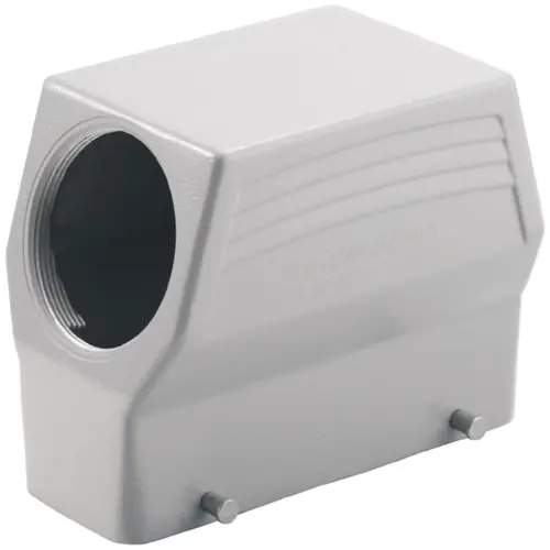 Tüllengehäuse, Baugröße D64, Aluminiumdruckguss, M50, abgewinkelt, Querbügelverriegelung, IP65, 1111130000 Bestseller