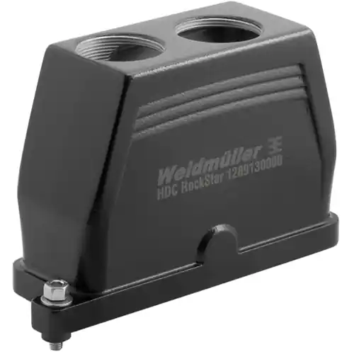 Tüllengehäuse, Baugröße B24, Aluminiumdruckguss, 2 x M40/M32, gerade, Schraubverriegelung, IP66/IP68, 1289130000 Neu Im Sortiment