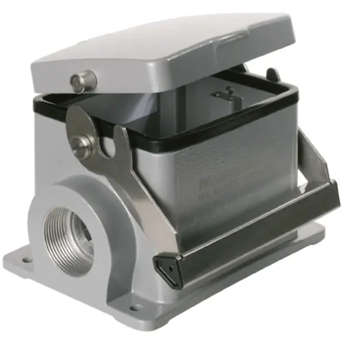 Aufbaugehäuse, Baugröße B32, Aluminiumdruckguss, M32, abgewinkelt, Längsbügelverriegelung, IP65, 1902650000 Sofort Bestellen