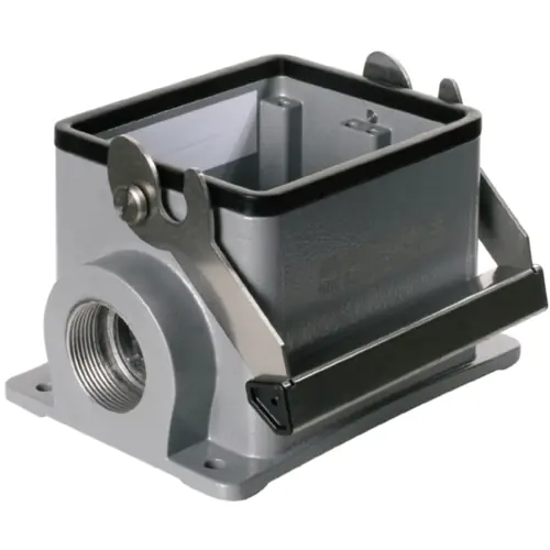 Aufbaugehäuse, Baugröße B32, Aluminiumdruckguss, M32, abgewinkelt, Längsbügelverriegelung, IP65, 1902670000 Neue Ware