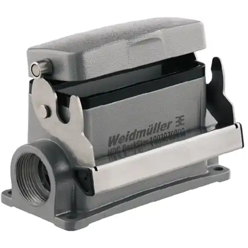 Aufbaugehäuse, Baugröße D40, Aluminiumdruckguss, M25, abgewinkelt, Längsbügelverriegelung, IP65, 1903070000 Sonderangebot