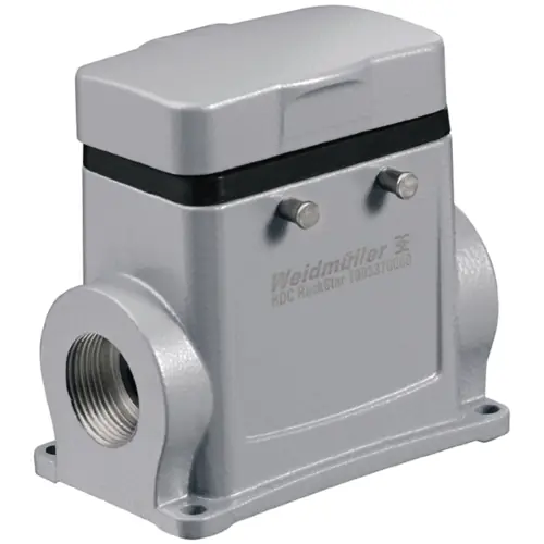 Aufbaugehäuse, Baugröße D24, Aluminiumdruckguss, M25, abgewinkelt, Querbügelverriegelung, IP65, 1903370000 Knallerangebot