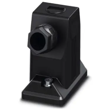 Markenware Tüllengehäuse, Baugröße B6, PA, M25, abgewinkelt, Schraubverriegelung, IP66/IP67, 1404226