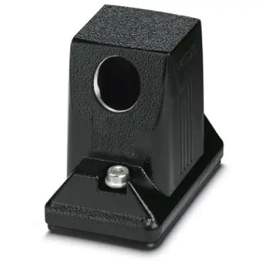 Tüllengehäuse, Baugröße B6, Aluminiumdruckguss, M25, abgewinkelt, Schraubverriegelung, IP66/IP68/IP69, 1420898 Markenware