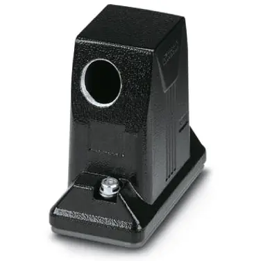 Aktuell Tüllengehäuse, Baugröße B10, Aluminiumdruckguss, M25, abgewinkelt, Schraubverriegelung, IP66/IP68/IP69, 1420906