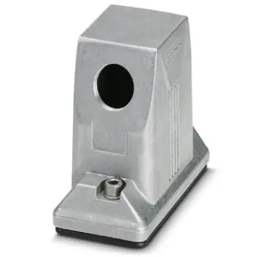 Tüllengehäuse, Baugröße B10, Aluminiumdruckguss, M32, abgewinkelt, Schraubverriegelung, IP66/IP68/IP69, 1413403 Neue Ware