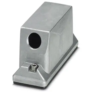 Kostenloser Rückversand Tüllengehäuse, Baugröße B24, Aluminiumdruckguss, M20, abgewinkelt, Schraubverriegelung, IP66/IP68/IP69, 1414983