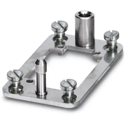 Andockrahmen, Baugröße B6, Edelstahl, 1586112 Schnäppchen