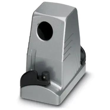 Preisreduziert Tüllengehäuse, Baugröße B6, Aluminiumdruckguss, M25, abgewinkelt, Bajonettverriegelung, IP65, 1604269