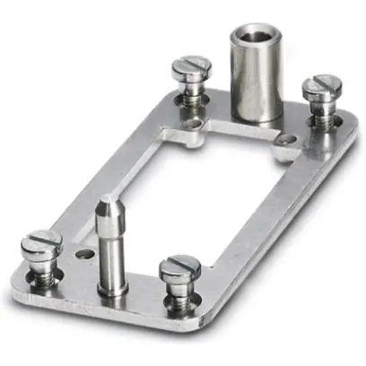 Andockrahmen, Baugröße B10, Edelstahl, 1586125 Neue Ware