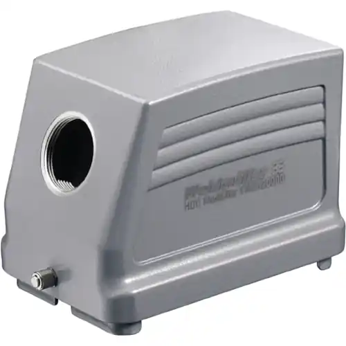 Tüllengehäuse, Baugröße B48, Aluminiumdruckguss, PG29, abgewinkelt, Längsbügelverriegelung, IP65, 1650850000 Meistverkauft