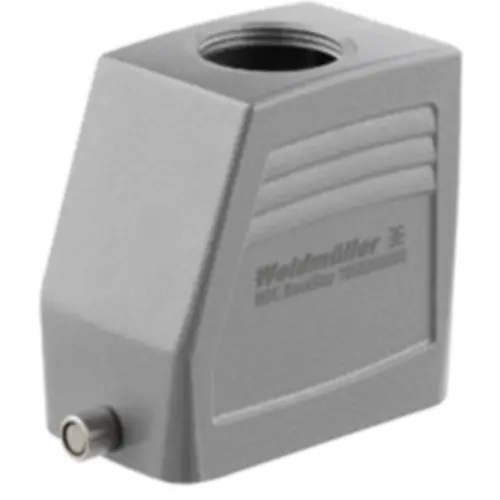 Ausverkauf Tüllengehäuse, Baugröße D24, Aluminiumdruckguss, PG29, gerade, Längsbügelverriegelung, IP65, 1655380000