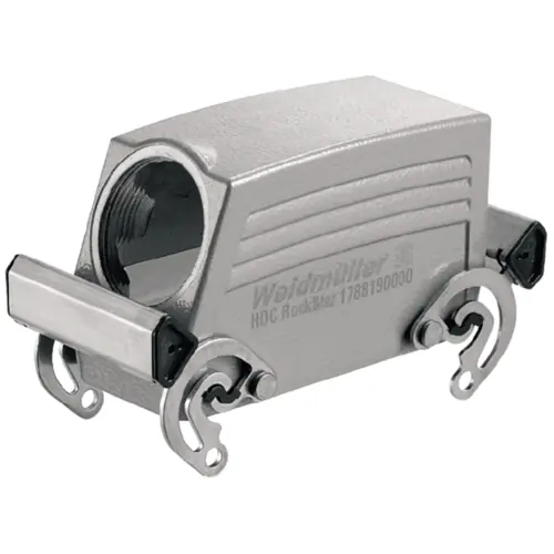 Direkt Vom Hersteller Tüllengehäuse, Baugröße B16, Aluminiumdruckguss, PG21, abgewinkelt, Querbügelverriegelung, IP65, 1657380000